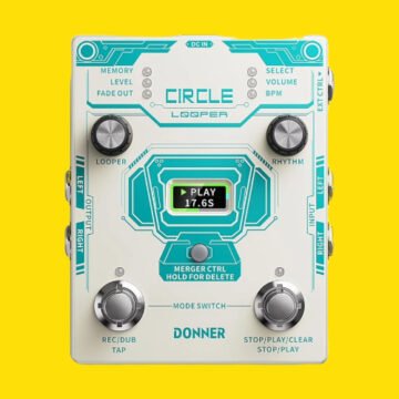 Donner Circle Looper – A Drum Machine and Looper in One Pedal