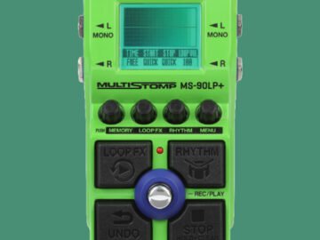 Zoom MS-90LP+ MultiStomp – Loop Like a Pro, Play Like a Band